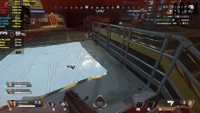 Apex legends | Ryzen 7 5700G & 16gb | Vega 8 | No GPU Test смотреть онлайн