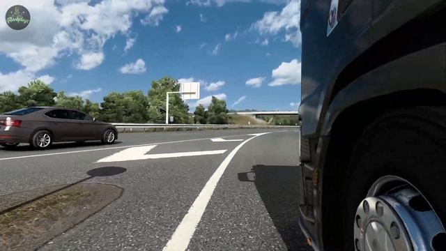 Scania S540 | Euro Truck Simulator V1.48 4K Gameplay#eurotrucksimulator2 #ets2mods #play смотреть онлайн