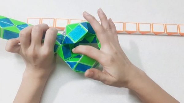 COMBINATION OF 2 SNAKE CUBE (72p+24p) - Mace