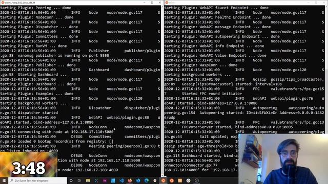 Wasp Node mit GoShimmer Node 0.2.4 verbindun & für unser Committee vorbereiten | fljota.network p0 смотреть онлайн
