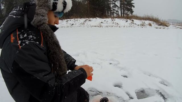 ВОТ ЭТО ЗИМНЯЯ РЫБАЛКА! Щука на жерлицы со льда #40 смотреть онлайн