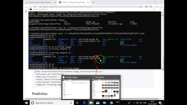 docker based windows tensorflow image classifier смотреть онлайн