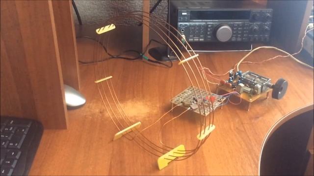 Рамочная активная антенна КВ диапазона. смотреть онлайн