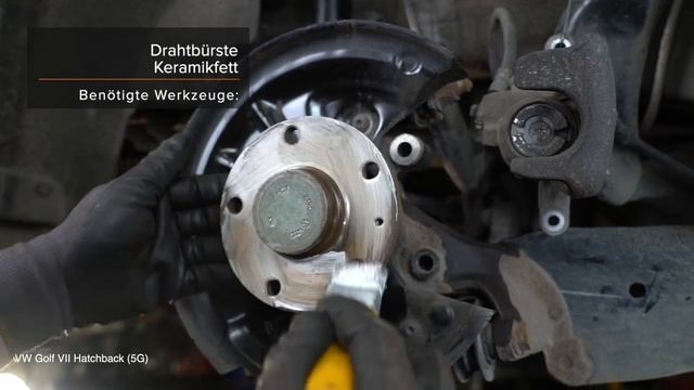 VW GOLF 7 Bremsscheiben hinten wechseln [AUTODOC TUTORIAL] смотреть онлайн
