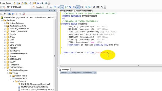 Tutorial Nº7 de JAVA (crear la base de datos,las tabla e insertaremos datos) смотреть онлайн