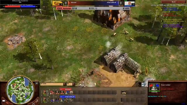 [AoE3] ESOC Grand Tour S1 // Fort Frenzy − RO16: IAmSoldieR vs filoual смотреть онлайн