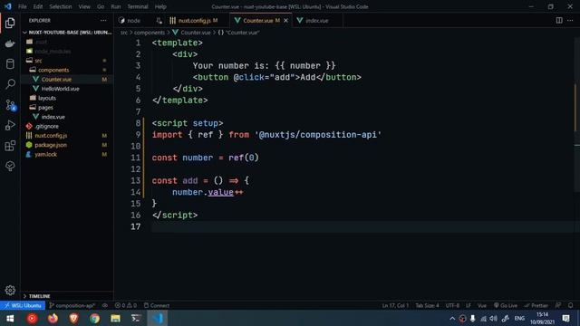 Cómo usar la Composition API de Vue 3 en NuxtJS смотреть онлайн