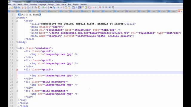 Learn web development with I.K. video 28, Responsive Web Design, Mobile First, Example 14, Images смотреть онлайн