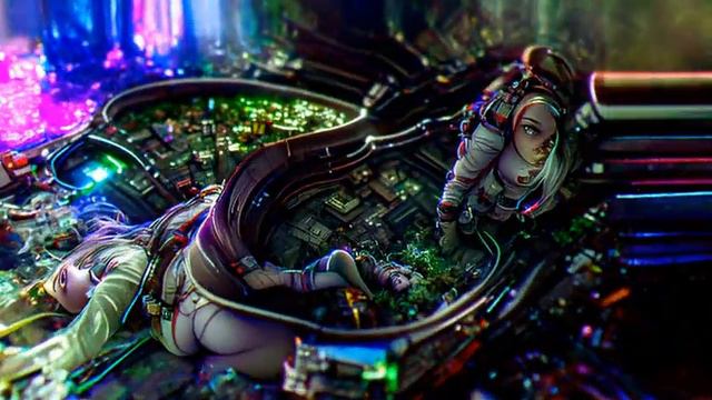 AI generated art - a mixture of popular-ish old prompts with random motion. Prompts in the desc. смотреть онлайн