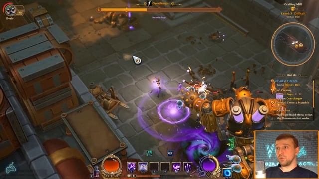 Torchlight 3 - Прохождение. Сумеречный маг. Часть 8: Как можно прокачаться за час. Дикие баги! смотреть онлайн