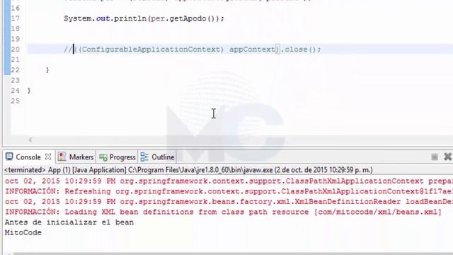 Spring Framework Tutorial - 14 Ciclo de Vida de los Beans смотреть онлайн