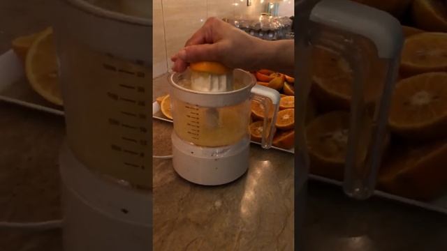 Fresh homemade orange juice ! смотреть онлайн