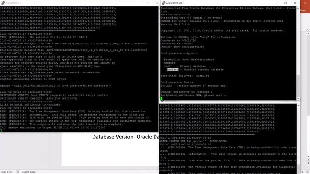 How To Switchover Using Oracle DGMGRL to Standby DB | Data Guard Broker from Primary to Standby DB смотреть онлайн