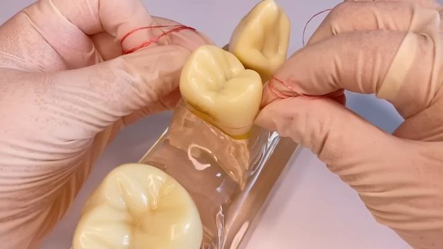 Как пользоваться зубной нитью смотреть онлайн