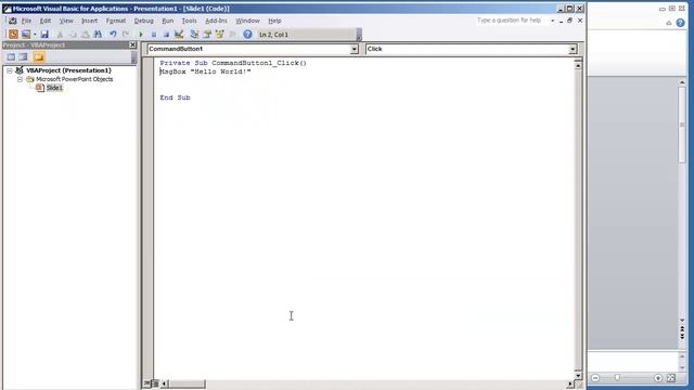Web Browser Control in Microsoft Powerpoint 2010 VBA смотреть онлайн