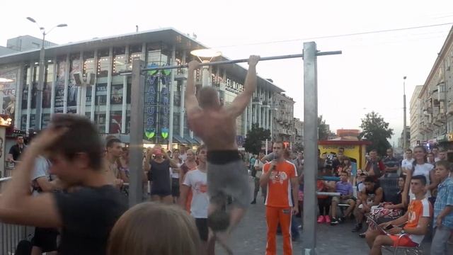 - Подтягивания +32 кг (Пустошило Максим) 17 раз смотреть онлайн