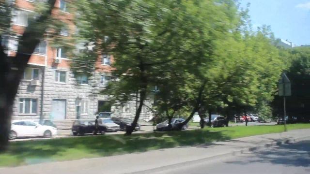 Отправляемся из Филей в центр Москвы на автобусе №116 смотреть онлайн