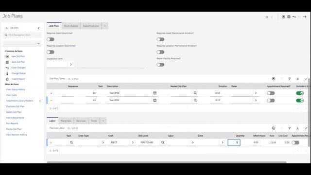Creating Job Plan in Maximo Application Suite смотреть онлайн
