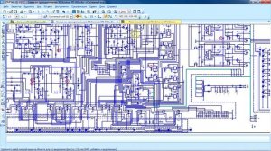 Восстановленная электрическая схема усилителя Эстония УП-010 1986г.