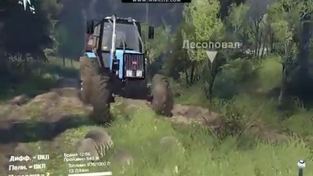 МОД МТЗ 1221 SPIN Tires 2014 прохождение част 908 смотреть онлайн