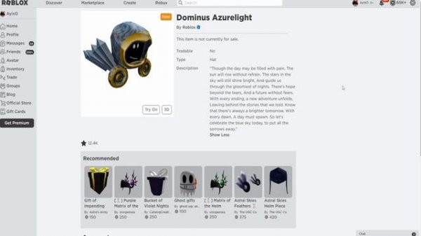How To Get The NEW DOMINUS On ROBLOX (2023) *Two NEW Dominus*