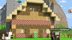 Няша крипер поёт рэп анимация