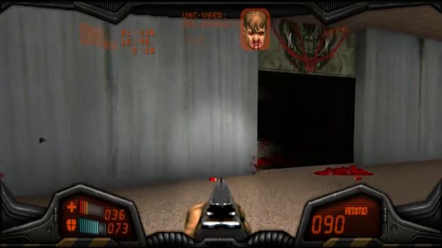 [PC] The Ultimate Doom (Smooth Doom 170121) - E2M5 (Command Center) - Ultra Violence -fast смотреть онлайн