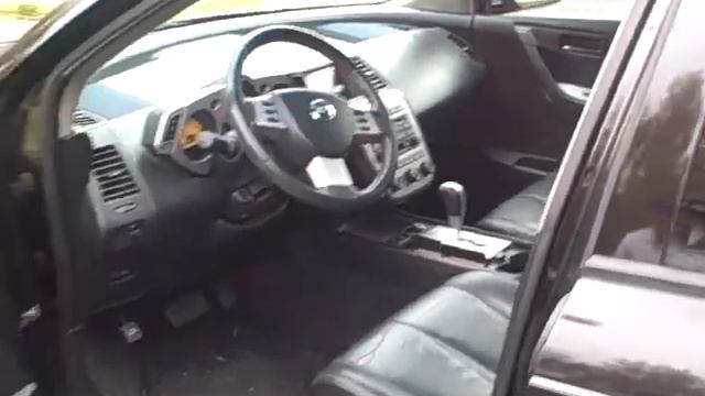 2005 Nissan Murano SL Black #26544 смотреть онлайн