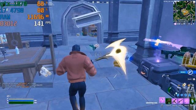 fortnite chapter 4 season 2/gtx 1070 i7 4790 /DirectX 12 low and epic setting fps test 2023 смотреть онлайн