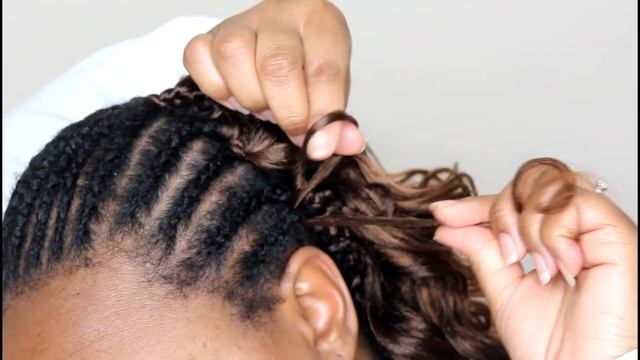 OCEAN WAVE CROCHET HAIR by TOYOTRESS | TUTORIAL |CURLY HAIR STYLE | BOB STYLE ||AMAZON HAIR || смотреть онлайн