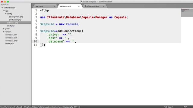 PHP Authentication: Adding Database Support (6/30) смотреть онлайн