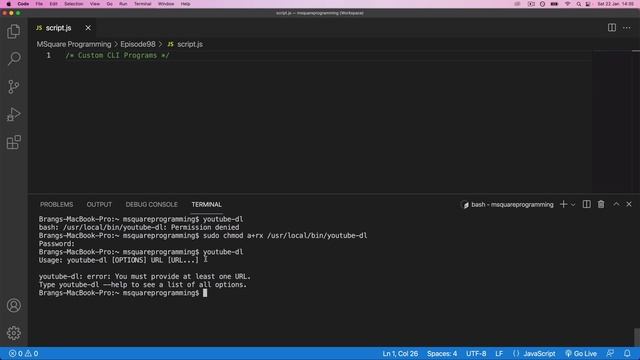 Myanmar Web Developer - Episode 98 - Custom CLI Programs смотреть онлайн