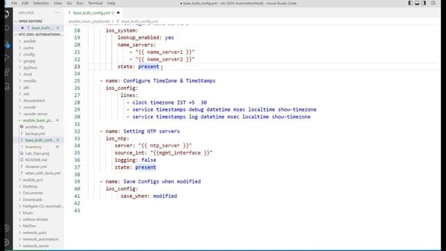How to Configure Network Devices from Scratch with Ansible Playbook ? смотреть онлайн