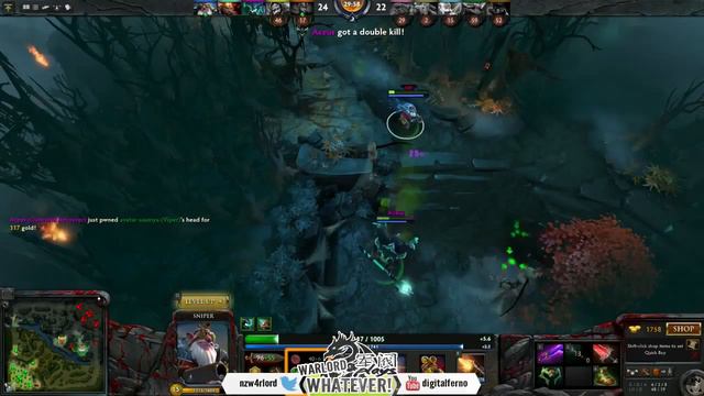 DOTA 2 MM (Huskar & Sniper) 2eaz - 7 / 9 смотреть онлайн