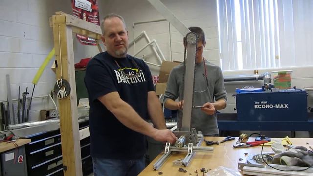 FIRST Stronghold - Building the Throwing Mechanism смотреть онлайн