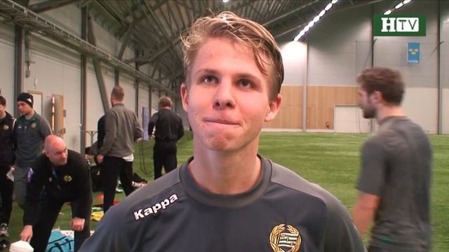HTV: Viktor Nordin om att träna med A-laget смотреть онлайн
