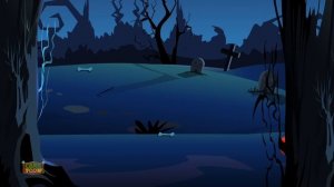 Monster Island | Little Red Car| HHMT | Haunted House monster truck | Video for children