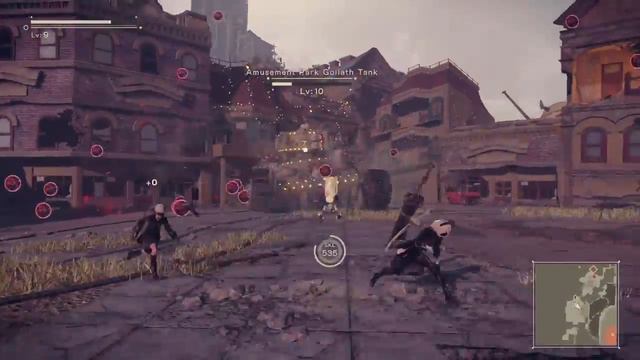NieR:Automata - Amusement Park Mini Boss смотреть онлайн