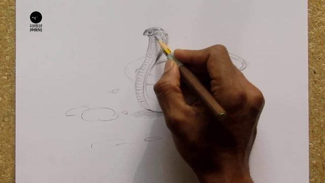 How To Draw A Snake: Pencil Sketch Snake Drawing смотреть онлайн