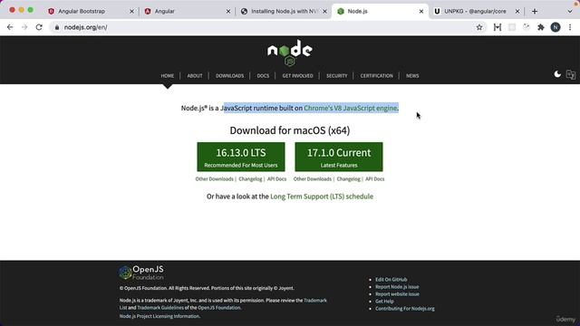 071 Setting up the developer environment for Angular смотреть онлайн