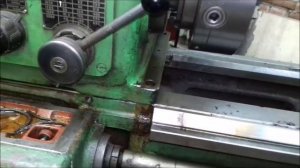 Юстировка передней бабки 1к62.