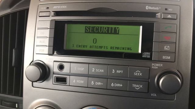 LOST SECURITY CODE for the RADIO of your Hyundai? Here is a trick! смотреть онлайн