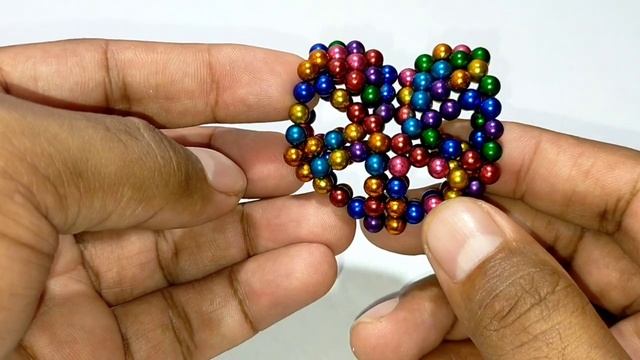 Magnetic Balls ! 3 D ! Heart Tutorial ! Step By Step ! смотреть онлайн