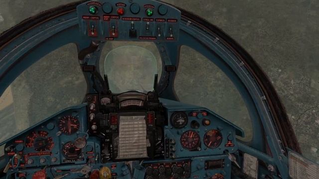 DCS: MiG-21bis RN-28 tactical nuke (DCS World 1.2.10) смотреть онлайн