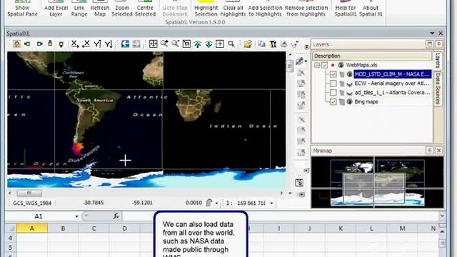 Web mapping services and Erdas Apollo in Excel with SpatialXL смотреть онлайн