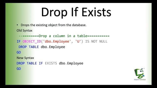 Drop if exists overview смотреть онлайн