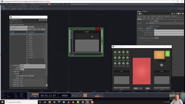 Widgets Part 7: Using Binding to Connect Your Widgets to Parameters смотреть онлайн