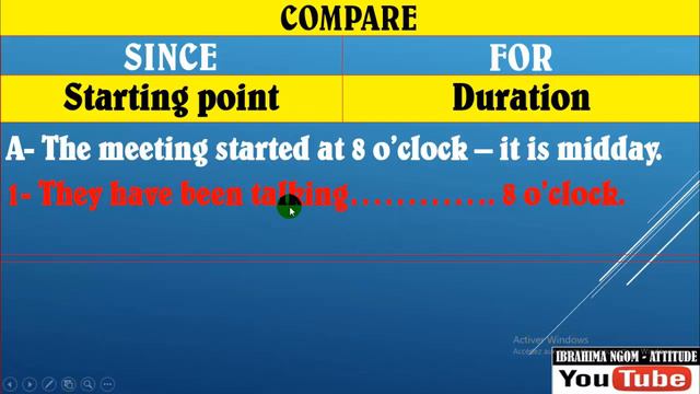 Bfem - Cours 7 - Since, For, Ago (complete lesson + activities) смотреть онлайн