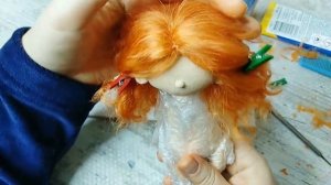 Часть 4 | Парик для куклы своими руками | Все секреты от автора