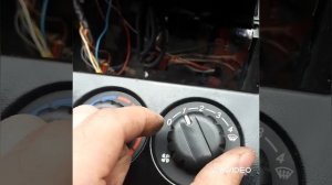 Подключение блоков управления печки и света от приоры на ниву